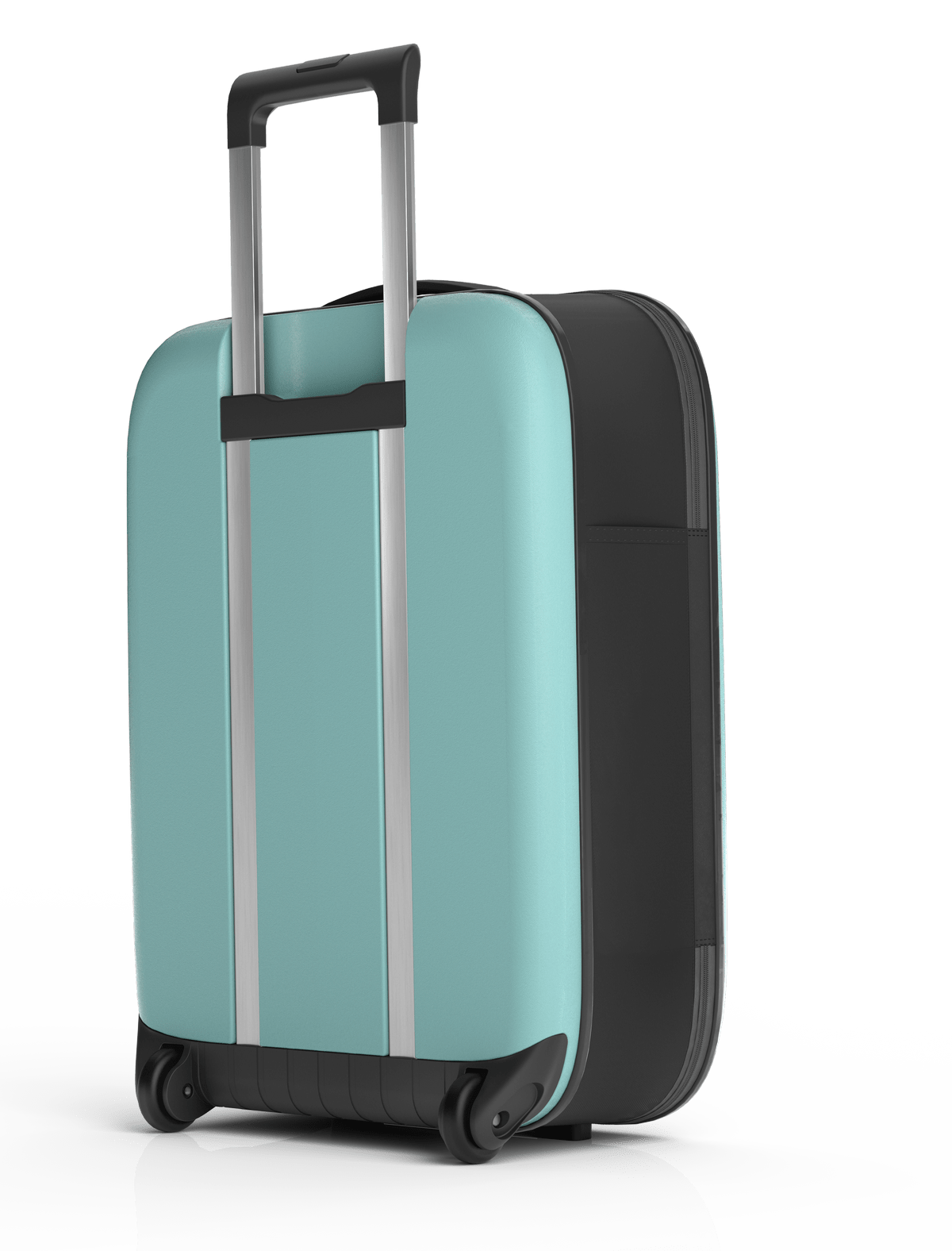 Чемодан складной Rollink Vega II 55x40x20 см, 2 колеса, бирюзовый-6