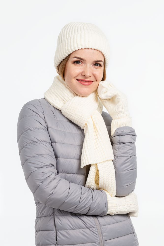 Шарф Nordkapp, молочно-белый-3