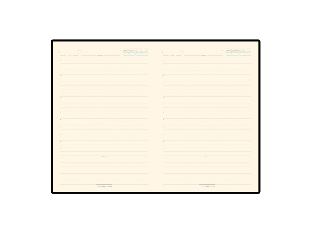 Ежедневник А5 недатированный Bridge, золотистый-1