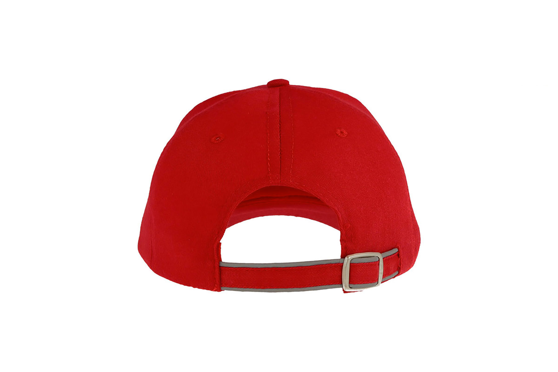 Бейсболка REFLECT со светоотражающими деталями, 6 клиньев,  металлическая застежка, красный-5