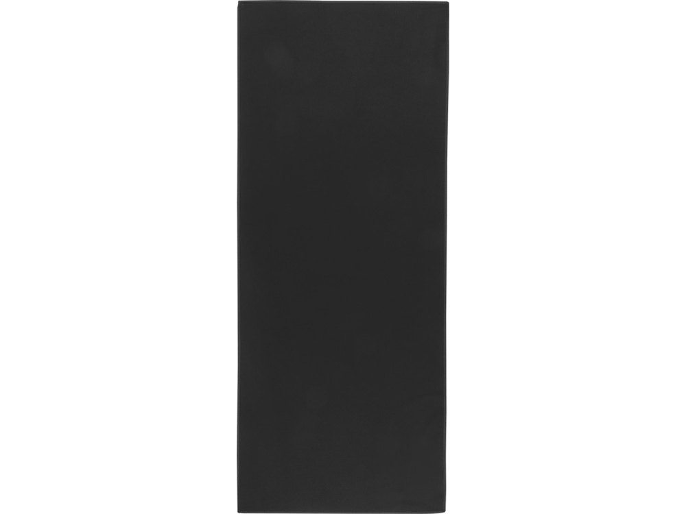 Althea спортивное полотенце 30х80 см - сплошной черный-2