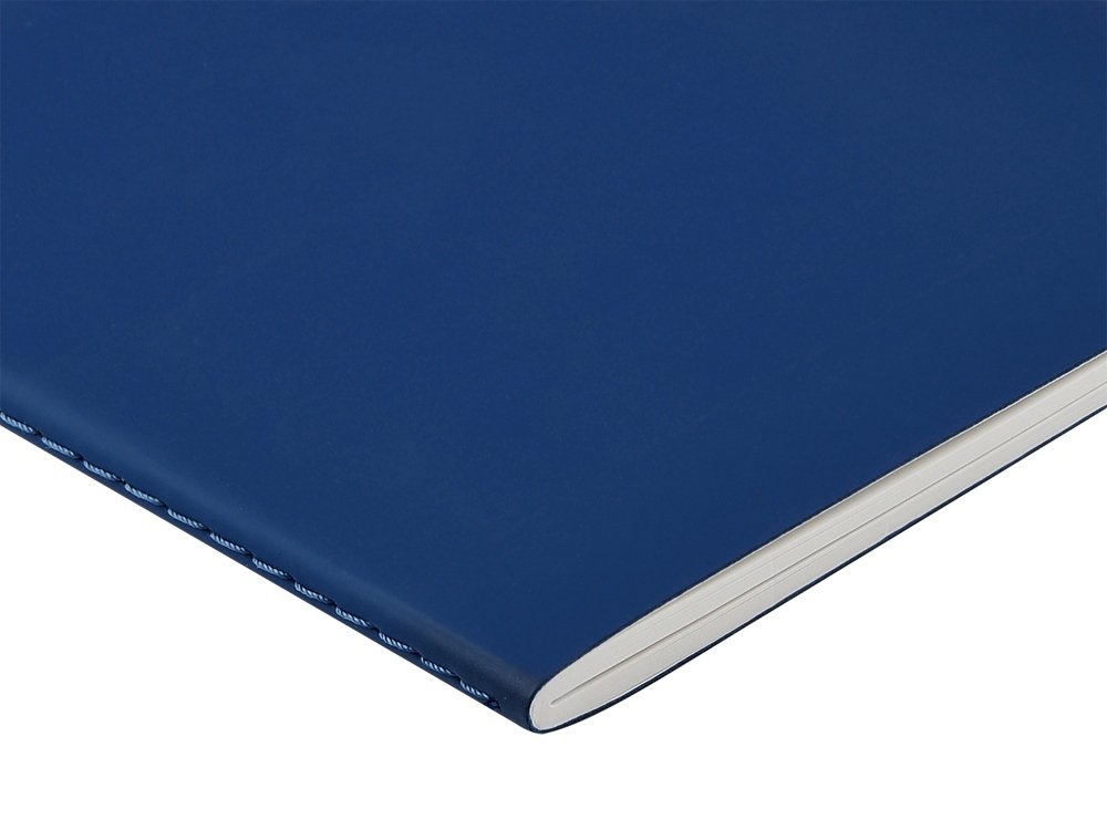 Тетрадь с каменной бумагой А5 Carrara 40 л., линейка, синий-2