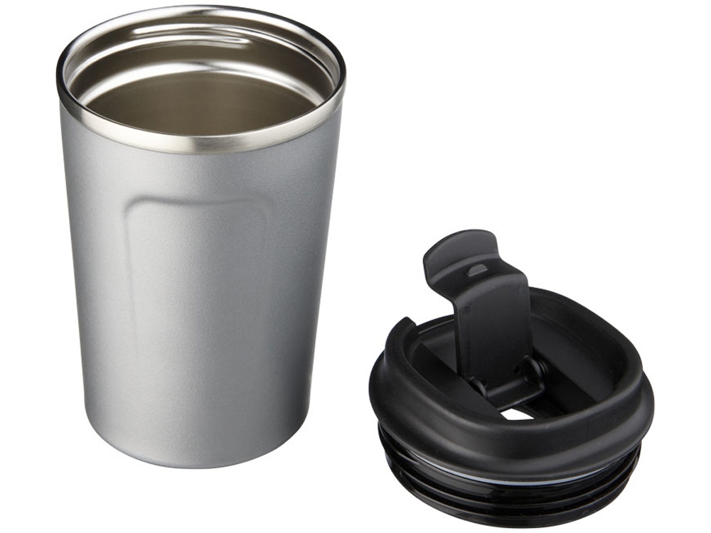 Герметичная медная вакуумная термокружка Thor объемом 360 мл, серый-2