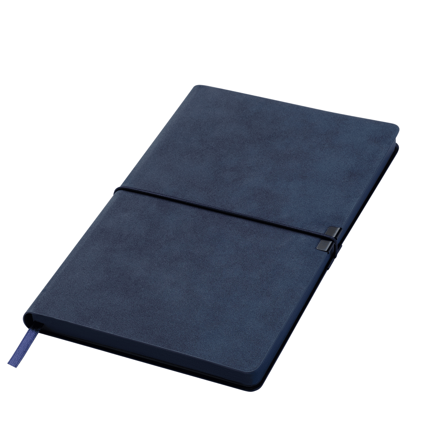 Ежедневник In Velour недатированный, синий-0