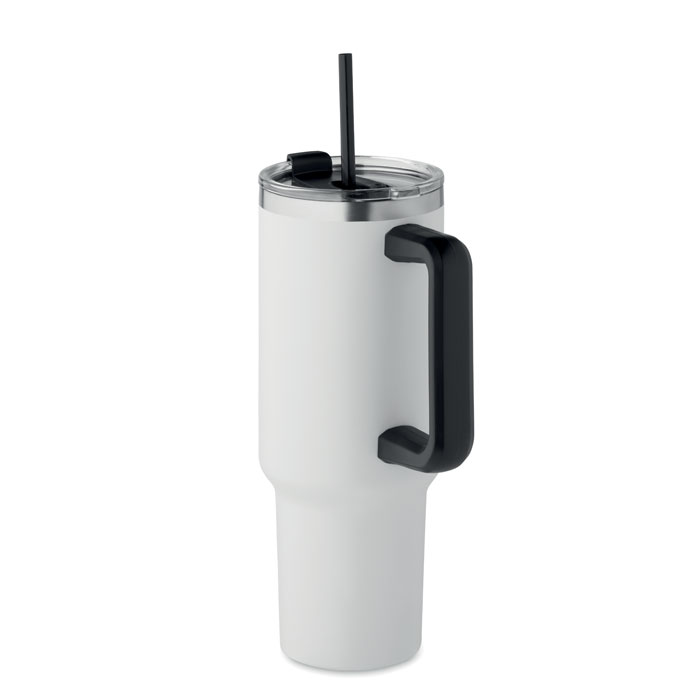 Double wall tumbler 1200ml, белый-2