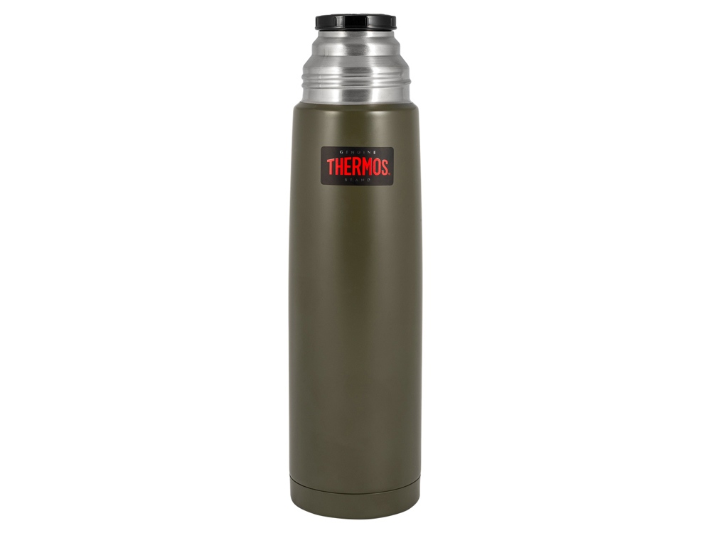 Термос из нерж. стали тм THERMOS FBB-1000AG 1L, зеленый-1