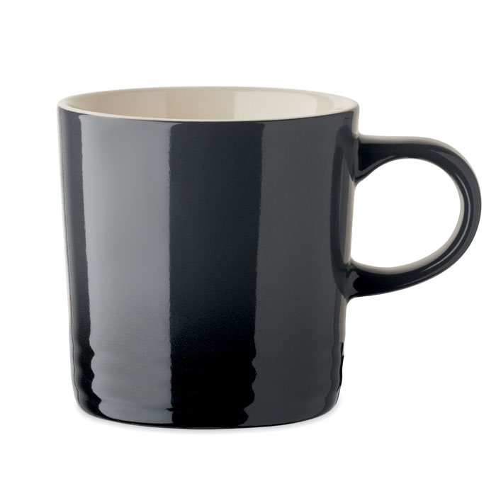 Ceramic mug 290ml, каменный серый-0