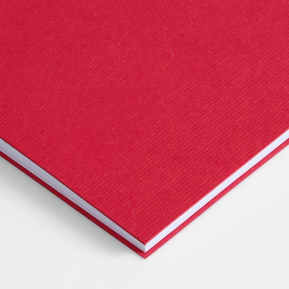 Блокнот Dali в клетку, красный-5