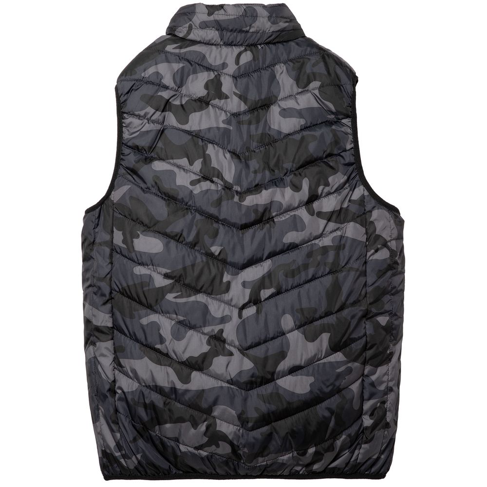 Жилет с подогревом Thermalli Valmorel, серый камуфляж-2