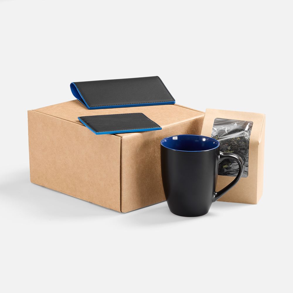 Набор Multimo Tea, черный с синим-0