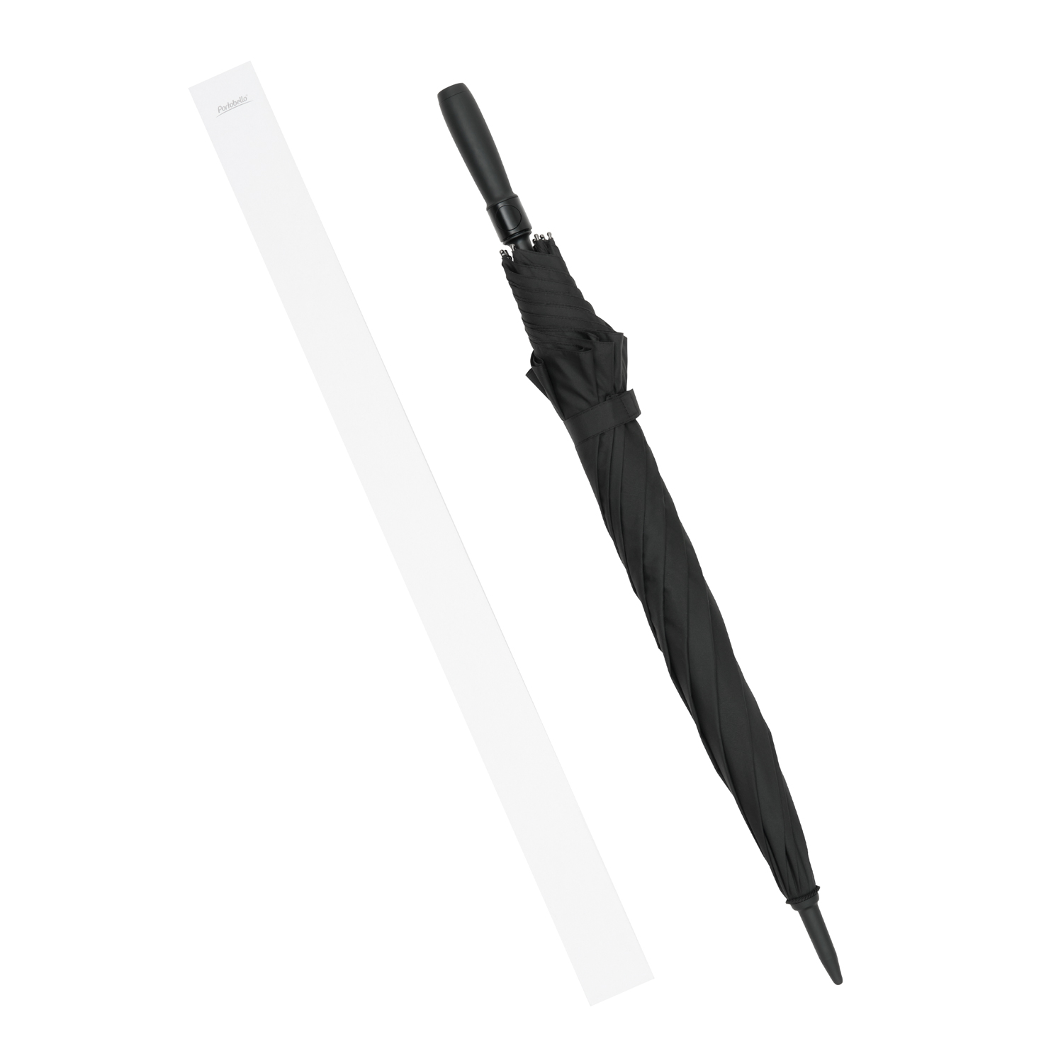 Зонт-трость Bora, черный-10