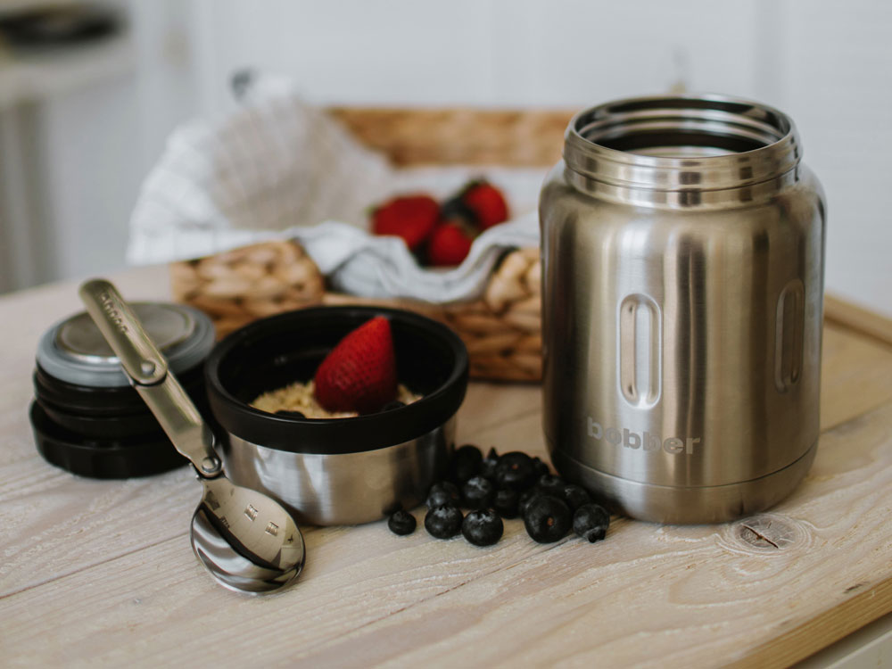 Термос для еды, вакуумный, бытовой, тм bobber. Объем 0.7 литра. Артикул Jerrycan-700 Matte-8