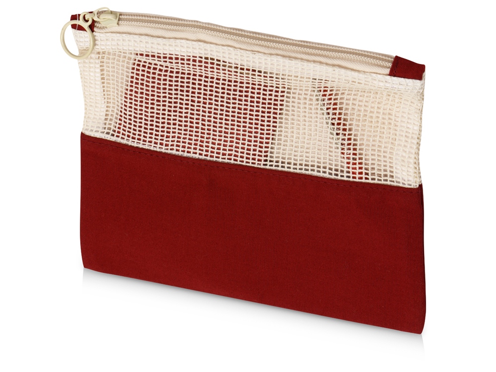 Косметичка Mesh, красный-1