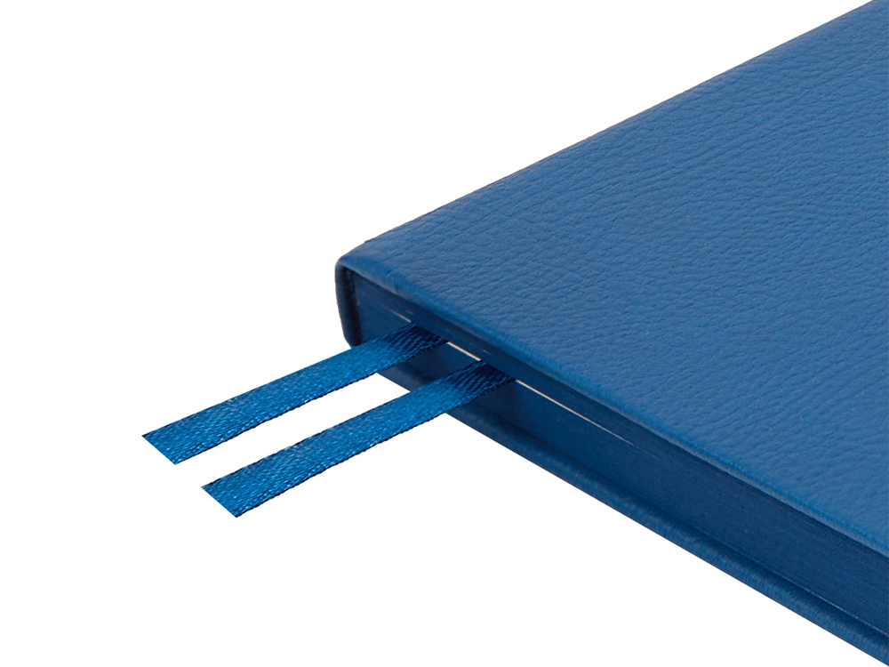 Ежедневник недатированный А5 Megapolis Nappa, синий-5