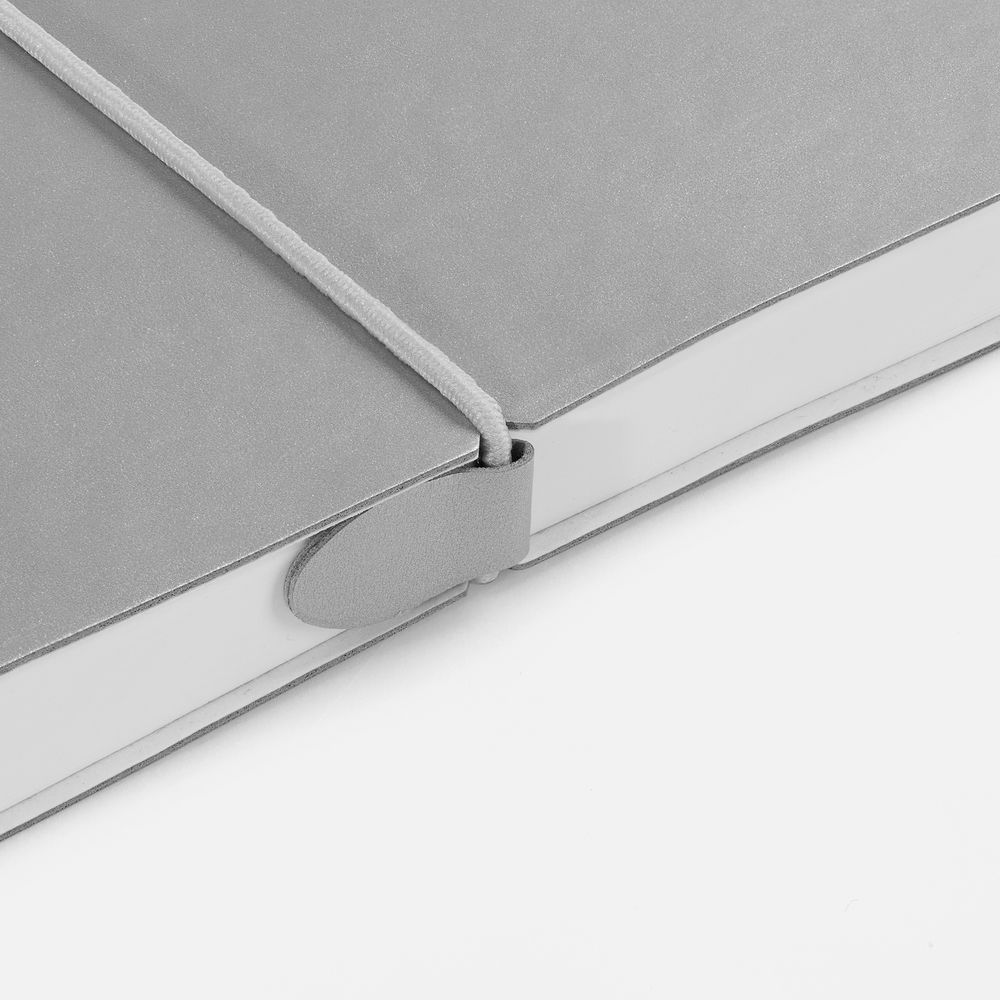 Ежедневник Waltz, недатированный, серебристый-2