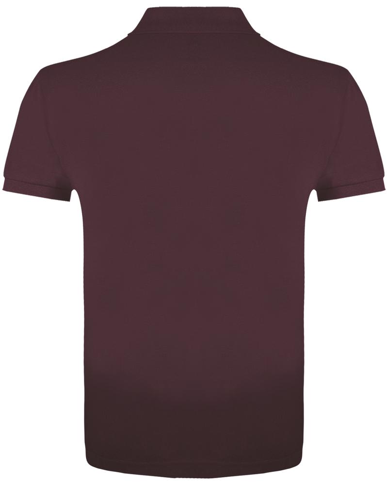 Рубашка поло мужская Prime Men 200 бордовая-2