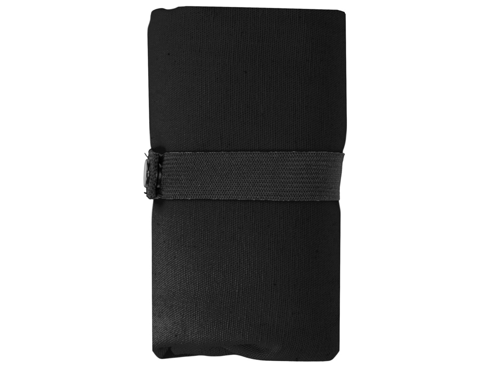 Сумка Fixy из переработанного хлопка с фиксирующей эластичной лентой, черный-10