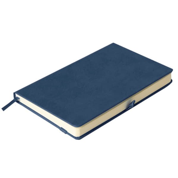 Ежедневник недатированный Starry , формат А5, в клетку, темно-синий-4