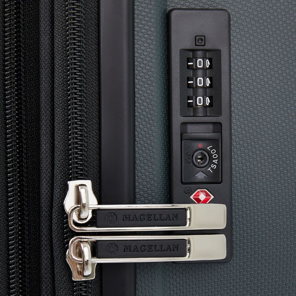 Чемодан Santiago L, темно-серый-3