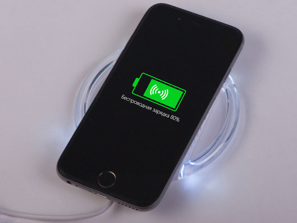 Беспроводное зарядное устройство Cos, 5 Вт, белый-8