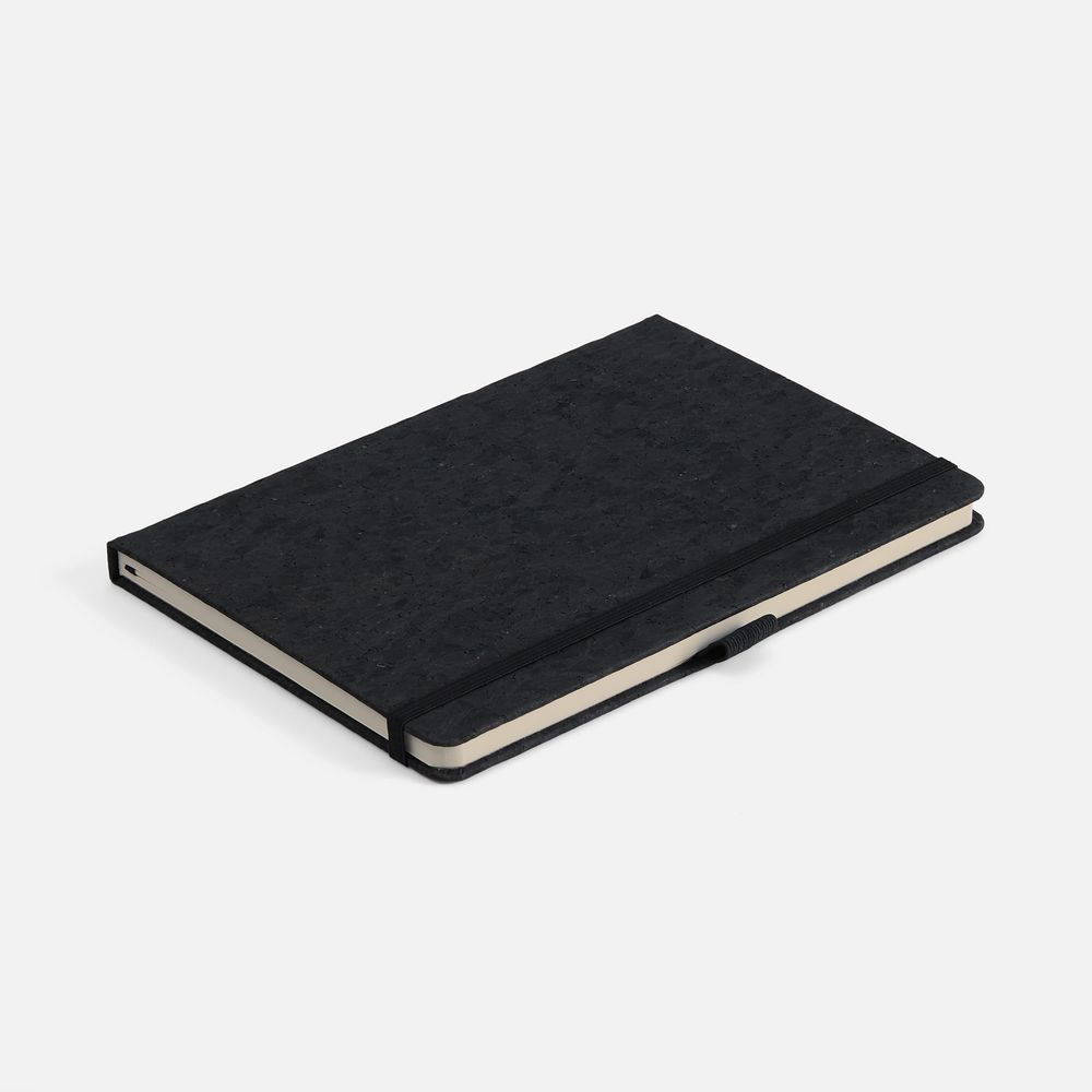 Блокнот Cork County, черный-3