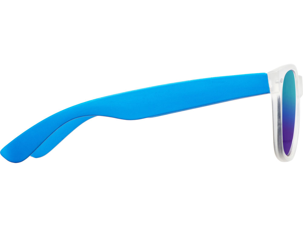 Очки солнцезащитные с зеркальными линзами Partymaker, синий-2