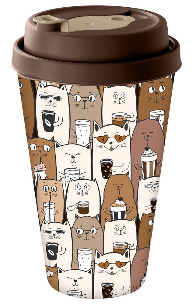 Стакан с крышкой Tumbler на заказ, M-3