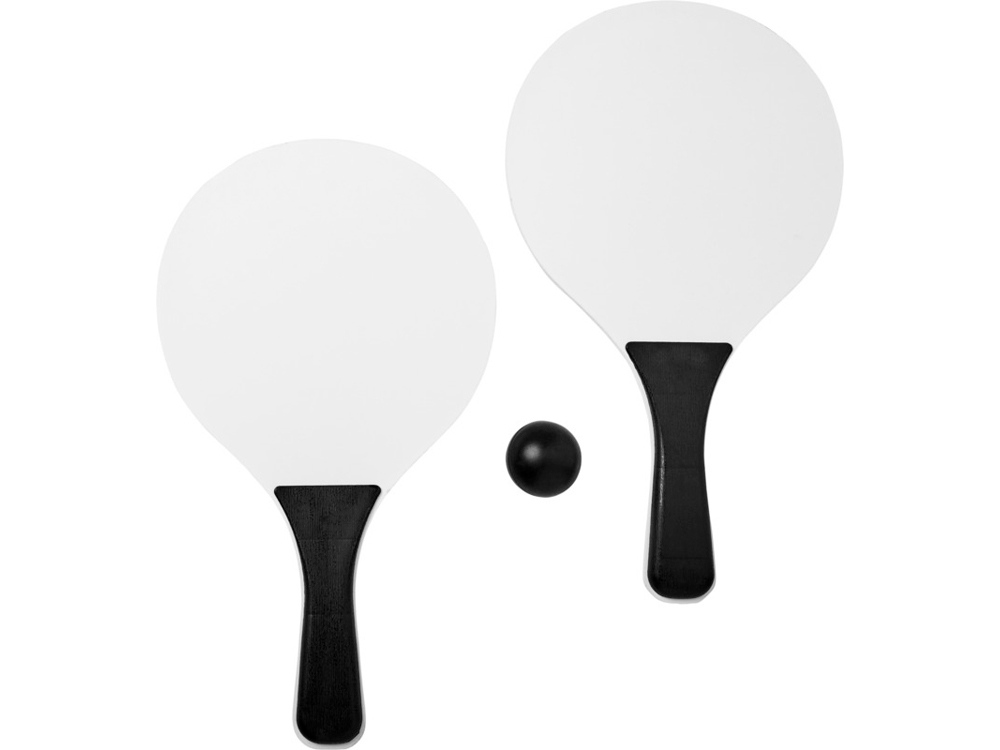 Набор для пляжных игр Bounce, черный-2