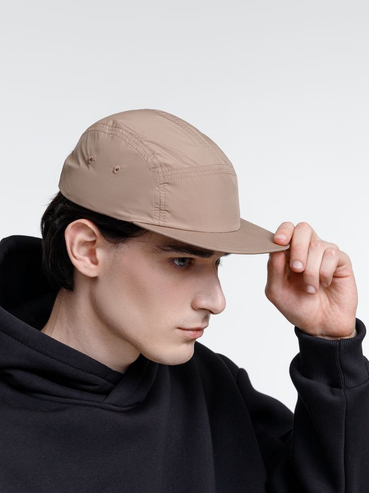 Бейсболка Ben Mac, бежевая-4