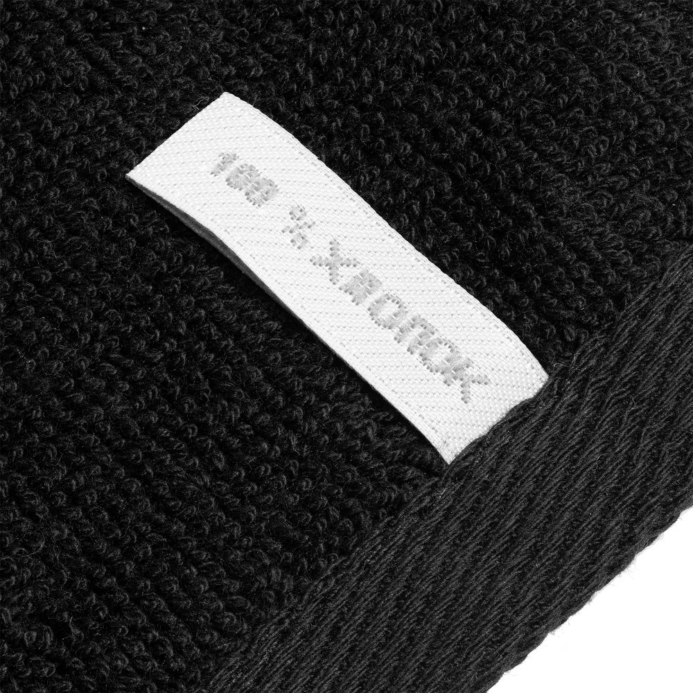 Полотенце отельное For Rooms, большое, черное-1