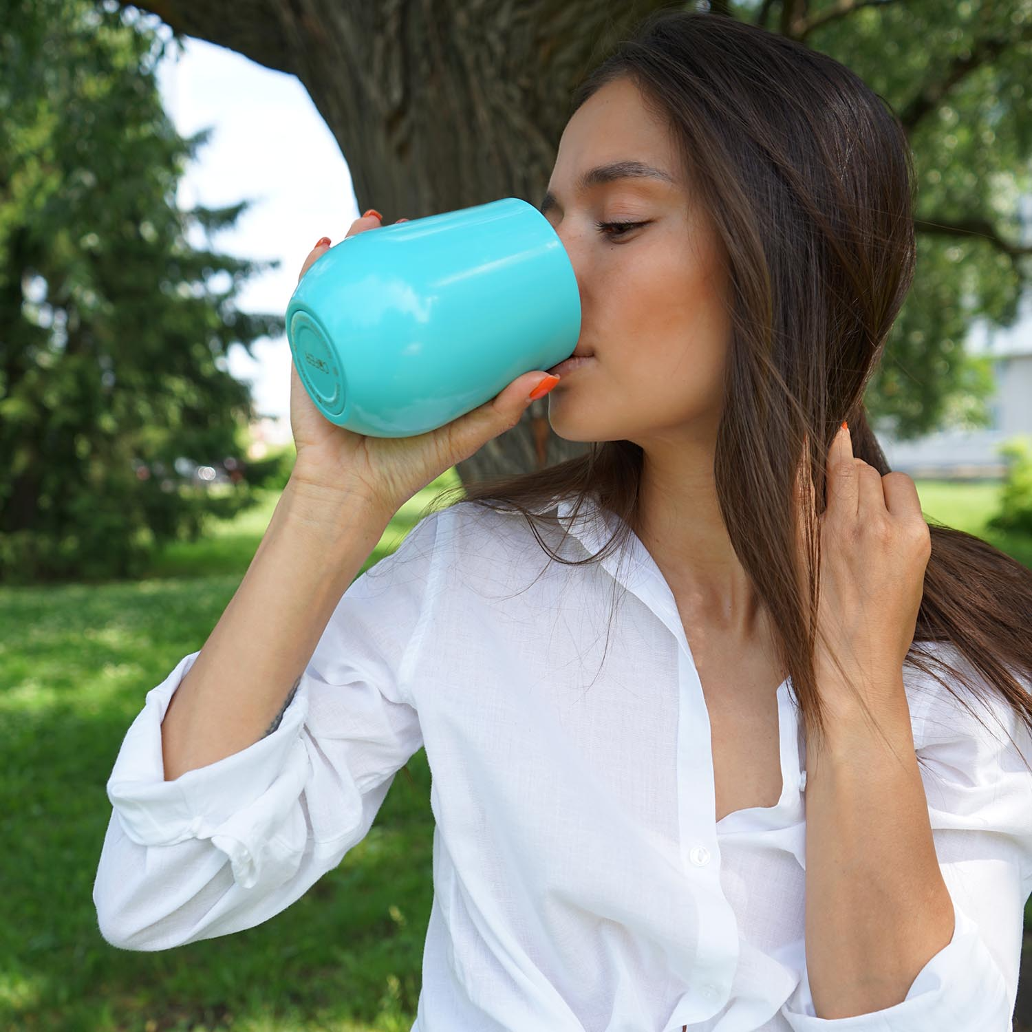 Кофер глянцевый CO12 (бирюзовый)-8