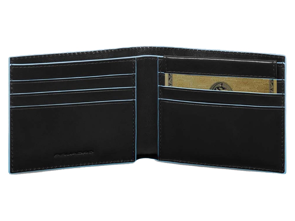 Портмоне, Piquadro Blue Square, Черный-0