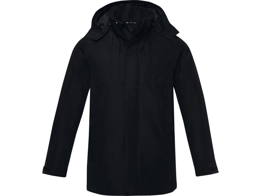 Hardy мужская утепленная парка, черный-1