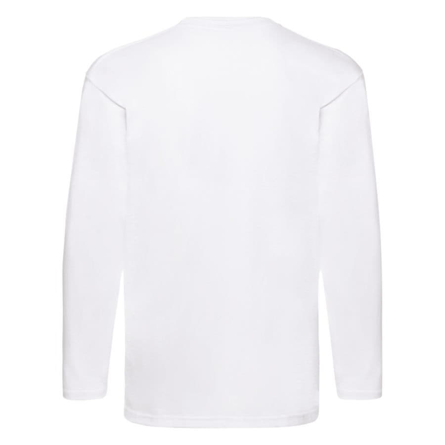 Футболка мужская SUPER PREMIUM LONG SLEEVE 190, белый-1