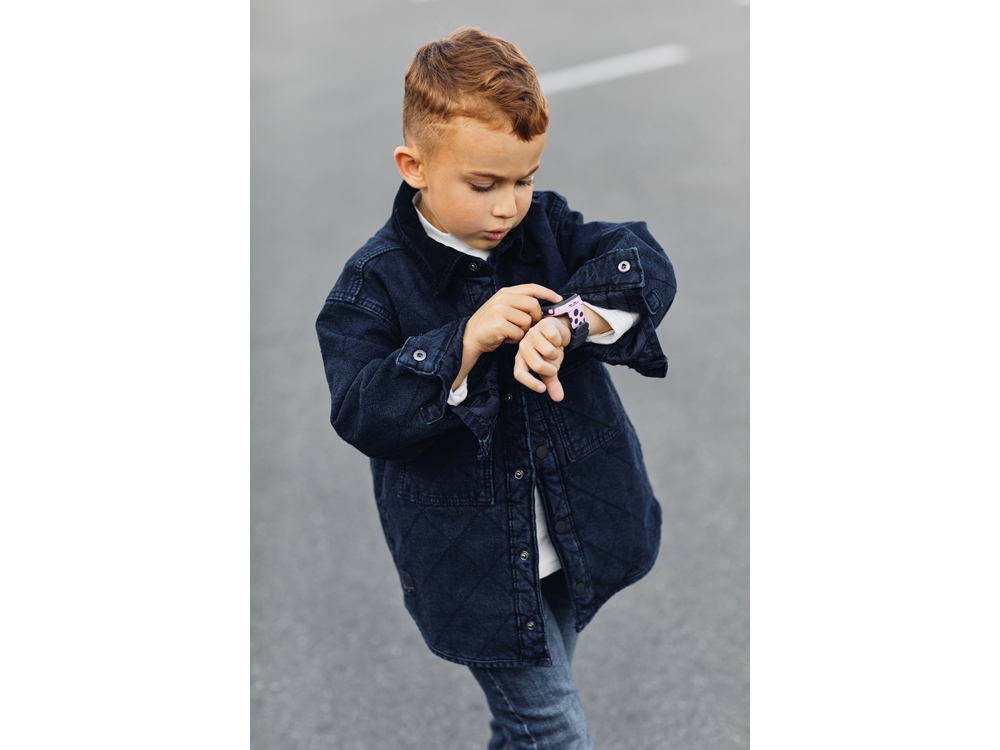 Детские часы Canyon Sandy KW-34, серо-розовый-10