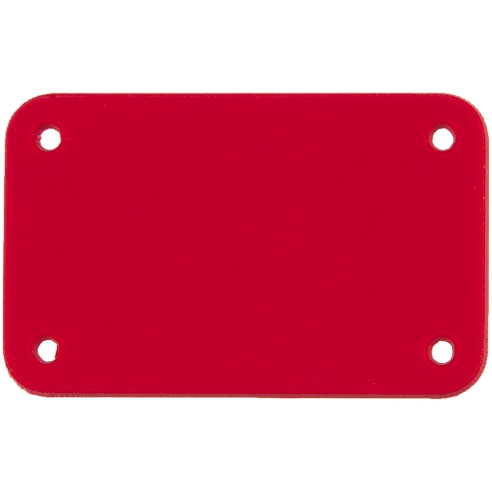 Лейбл из ПВХ Kreta, S, красный-0