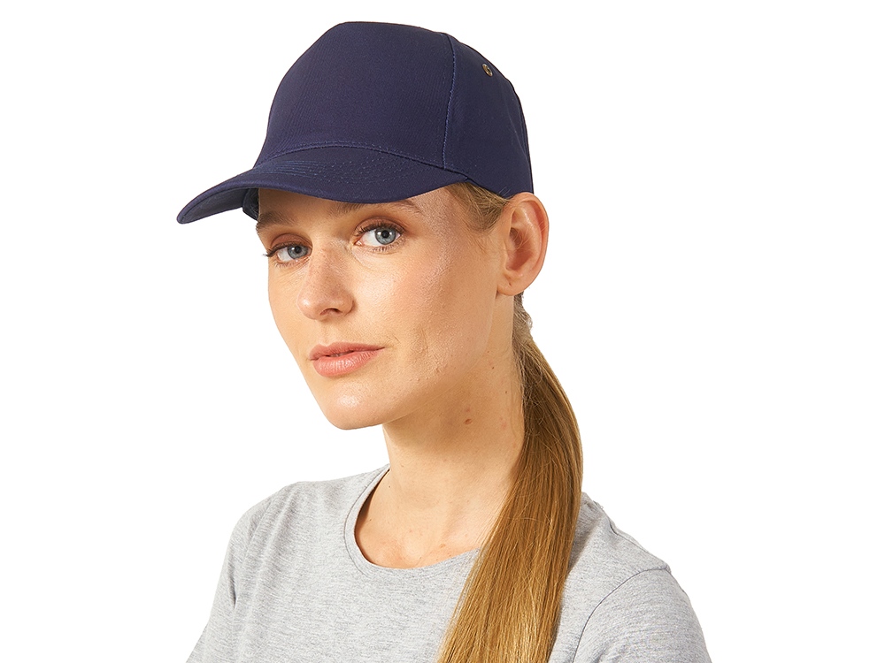 Бейсболка New York 5-ти панельная, темно-синий-2