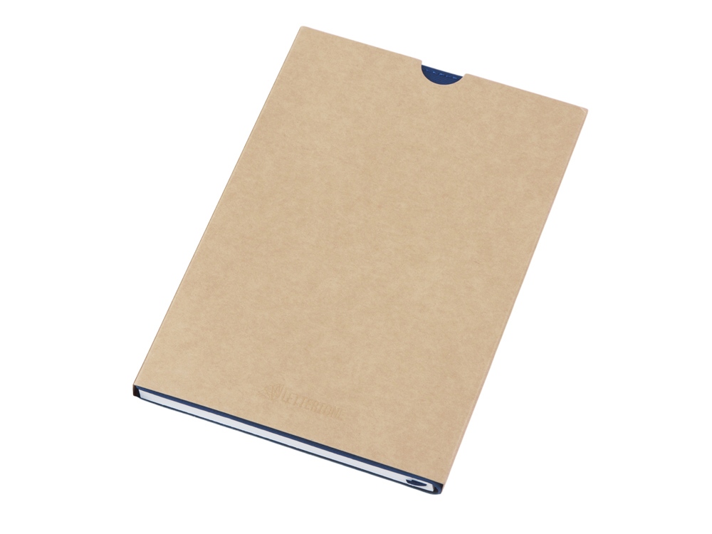 Блокнот А5 Bradbury, гибкая обложка, 80 листов 80 гр/м2 FSC бумага, темно-синий-7