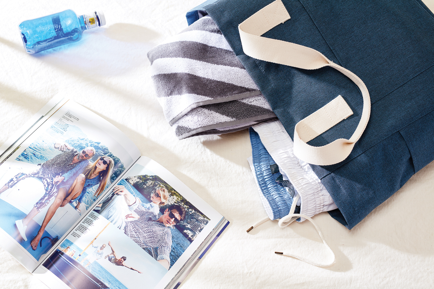 Пляжная сумка VINGA Sortino из rPET-3