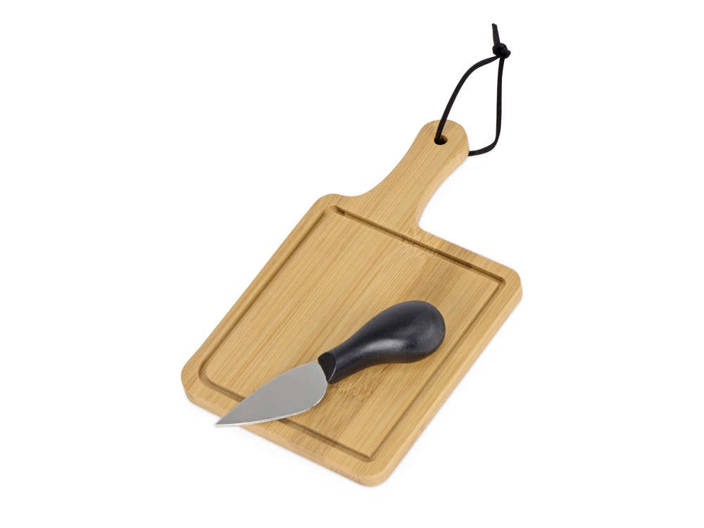 Набор для сыра из бамбуковой доски и ножа Bamboo collection Pecorino-0