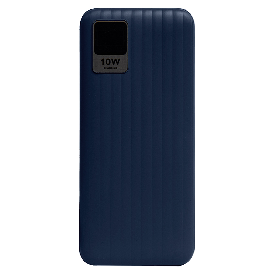 Универсальный аккумулятор Wave 10 (10000 мАч), синий, 14,9х6.7х1,6 см, синий-1