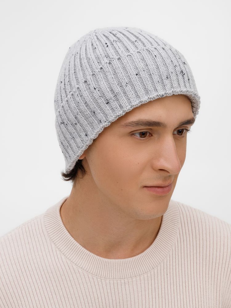 Шапка Spotti, светло-серая-3