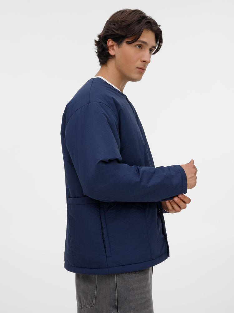 Куртка унисекс Veter, темно-синяя-5