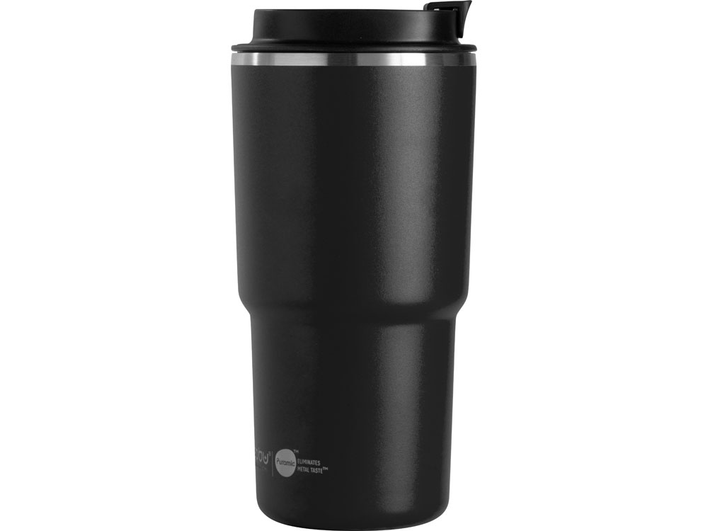 Вакуумная термокружка с  керамическим покрытием Pick-Up, 650 мл, черный-7