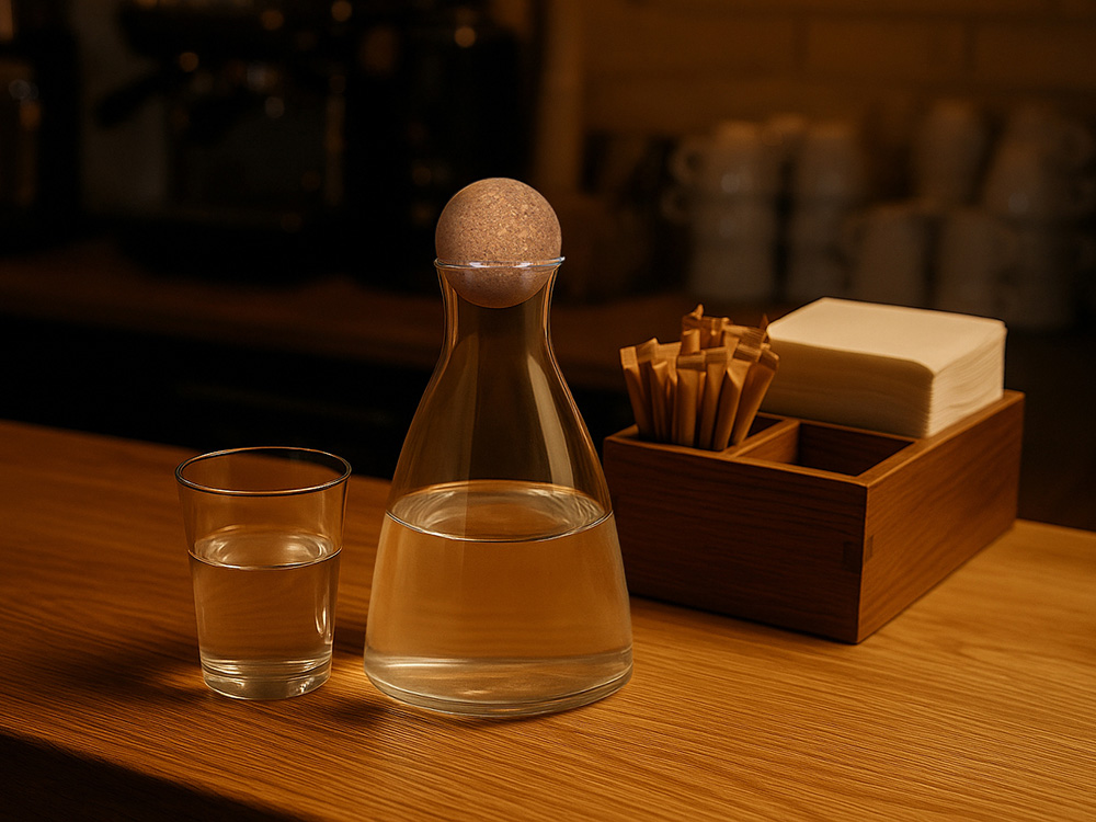 Декантер с пробковой крышкой Beveri-6