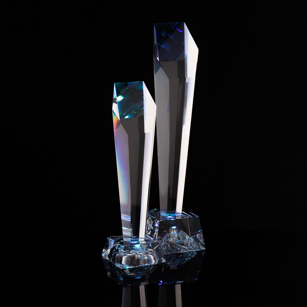 Стела Afterglow с подсветкой, малая, в подарочной упаковке-2