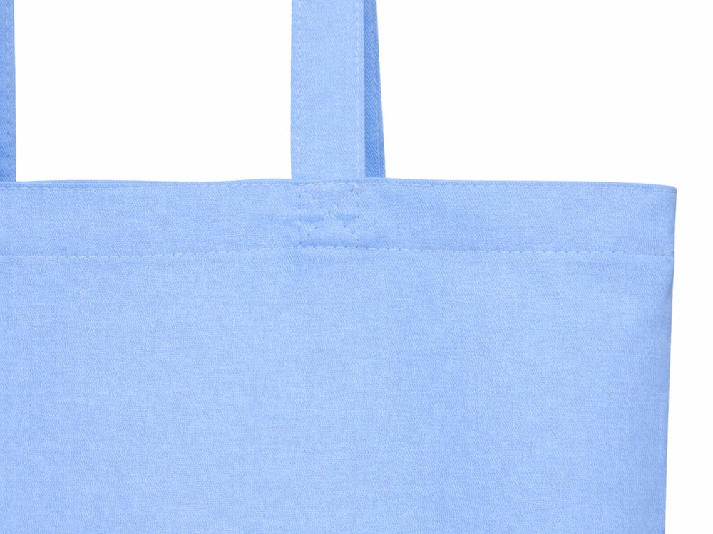 Сумка Твил из хлопка, 210 г/м2, голубой-2