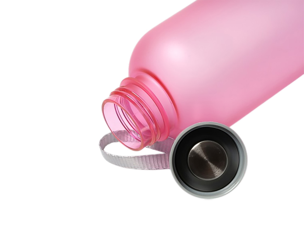 Бутылка для воды Йогер из PCTG, объем 1000 мл, красный-3