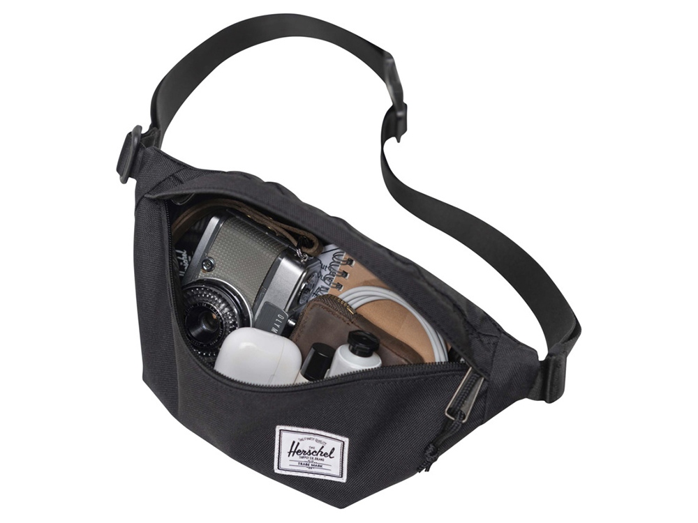 Herschel Classic™ поясная сумка, сплошной черный-3