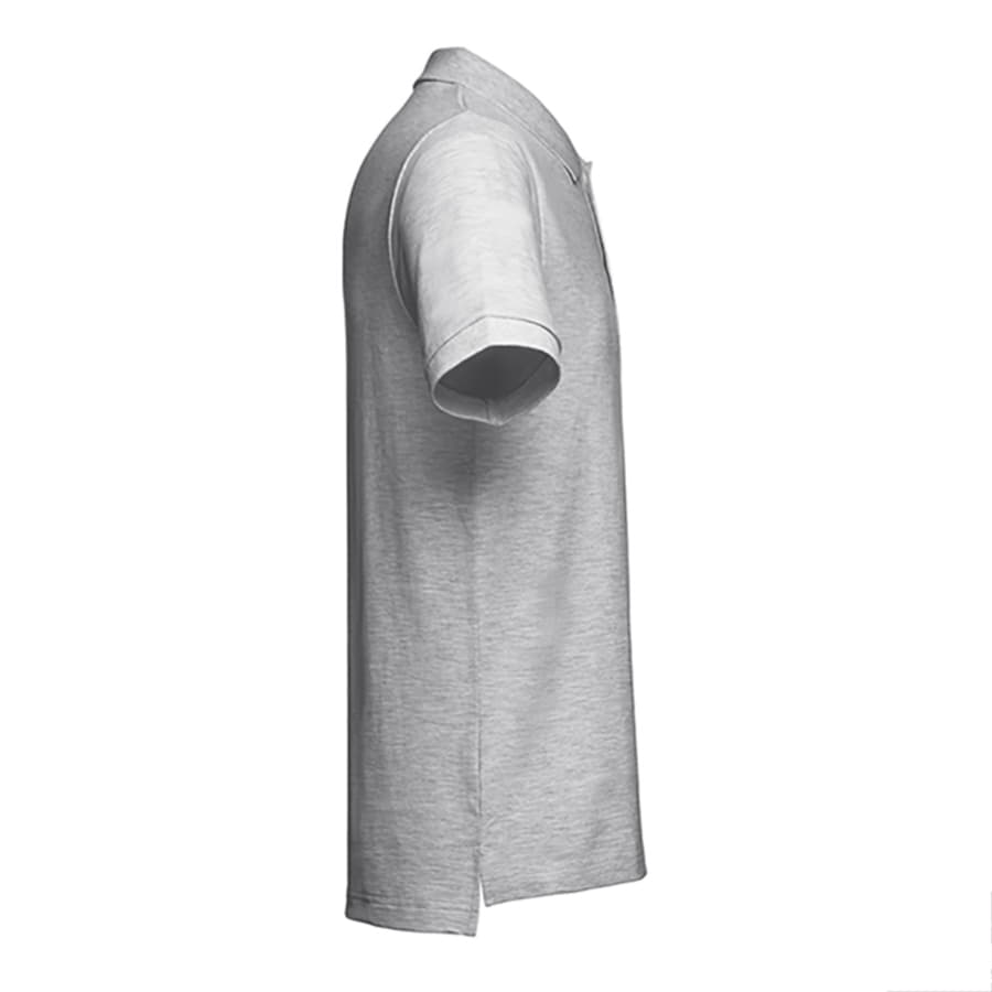 Рубашка-поло мужская ADAM 195, серый меланж-4